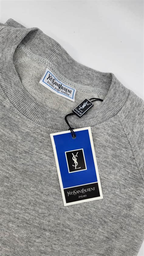felpa fake yves saint laurent